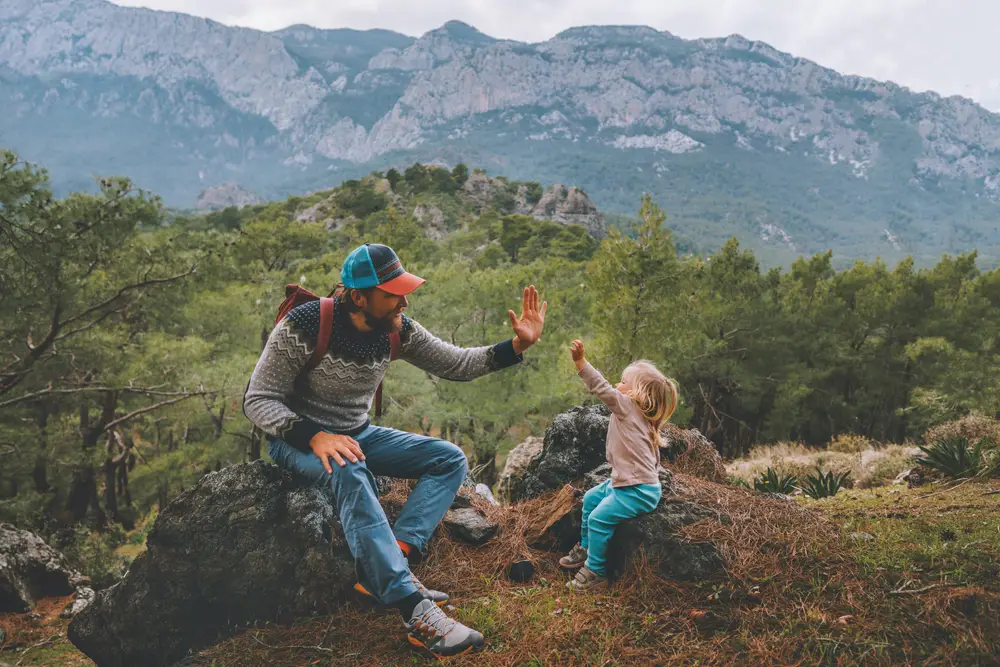 montagne enfant